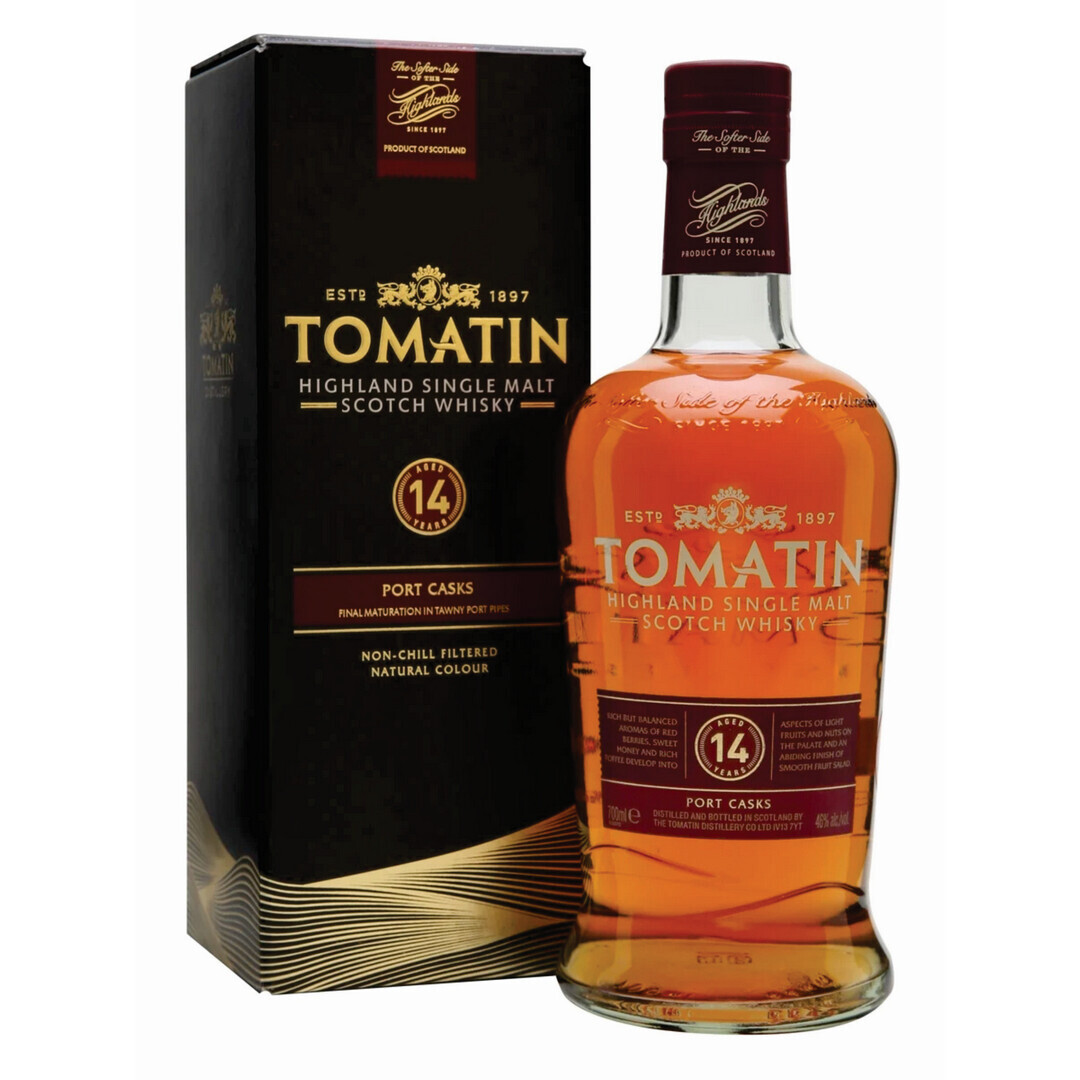 Whisky Tomatin 14 Anos – Single Malt, 700 Ml.