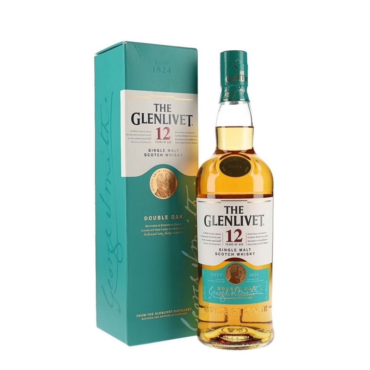 Whisky The Glenlivet – 12 anos  750ml