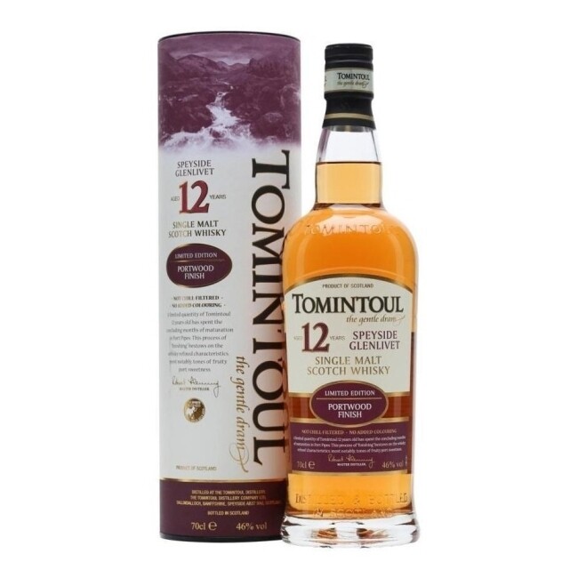 Whisky Tomintoul 12 Anos – Single Malt, 700 Ml.