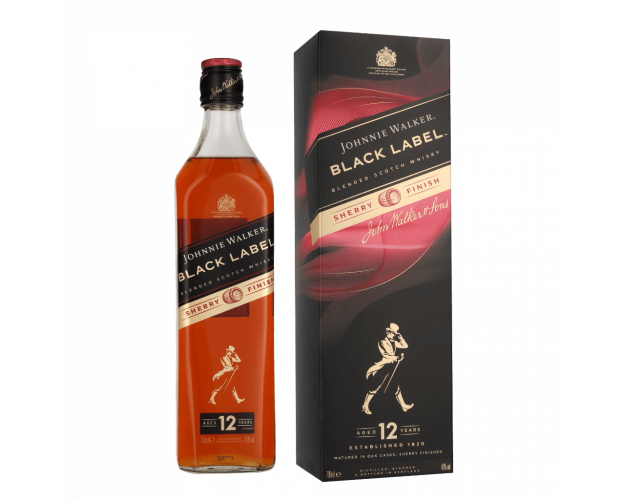 Whisky Johnnie Walker Black label Sherry Finish