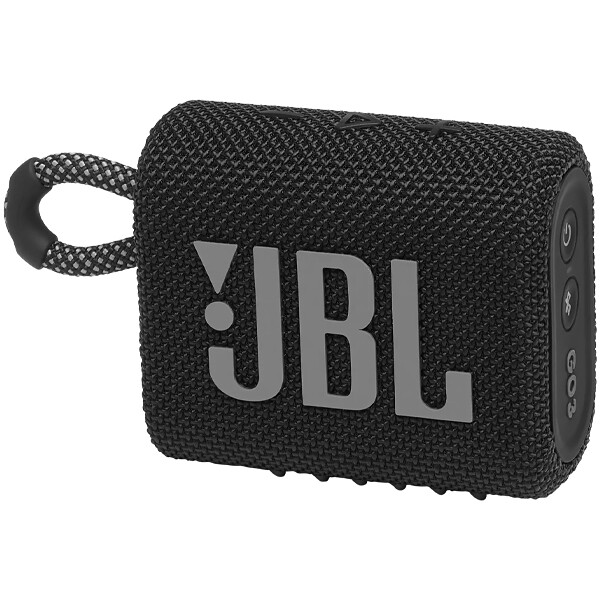 Speaker JBL GO 3 con 4.2 watts RMS Bluetooth - Negro