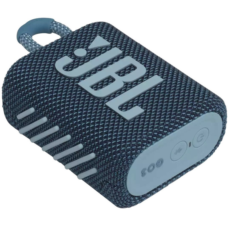 Speaker JBL GO 3 con 4.2 watts RMS Bluetooth - Azul Speaker JBL GO 3 con 4.2 watts RMS Bluetooth - Azul
