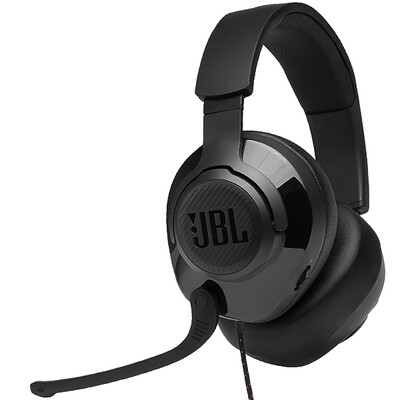 Headset Gaming JBL Quantum 300 com 3.5 mm para PC / PS4 / Xbox One / Smartphone y Nintendo Switch - Preto