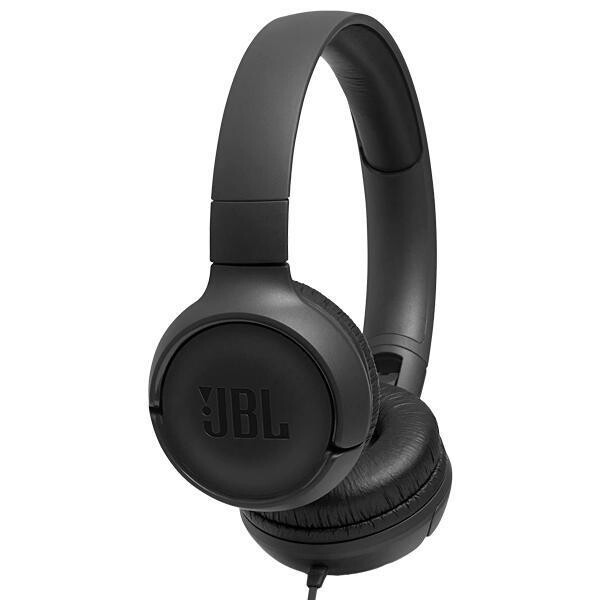 Fone  JBL TUNE500 com Microfone  e fio de 1.18 Metros - Preto