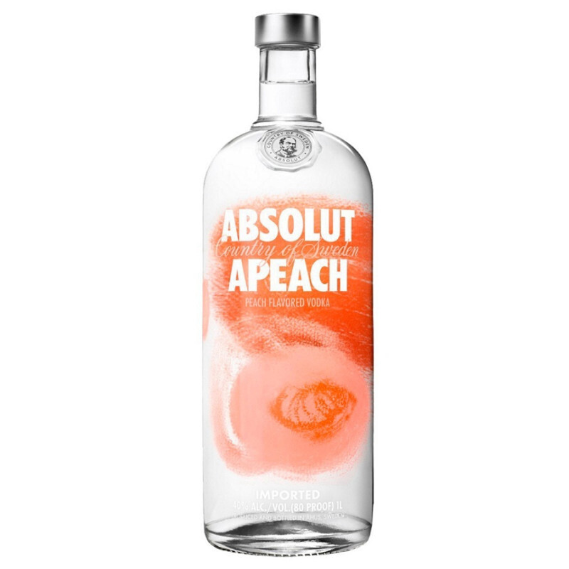 Vodka Absolut Apeach 1L