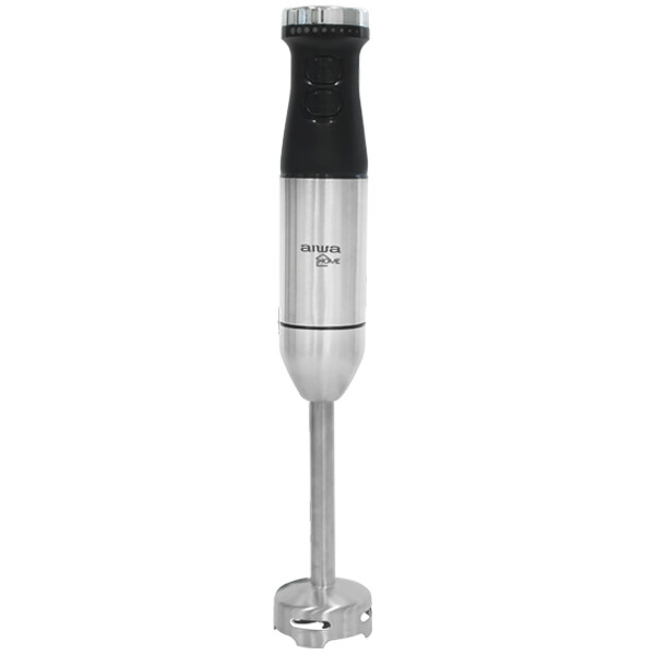 Mixer Aiwa AW-LD5010 800 watts + Batidor de Varilla + Procesador de Alimentos 220V ~ 50 / 60 Hz - Preto / Prata