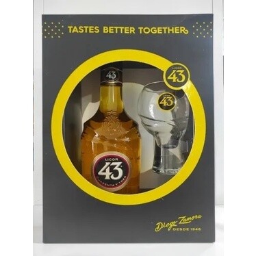 Kit Licor 43 + Copo/presente Top / Edição Limitada Exclusivo