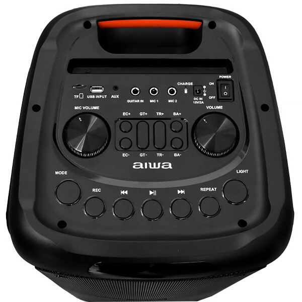 Caixa de som Aiwa  Aiwa Flame Line AWPOH1D 8" 80 watts RMS con Bluetooth y USB Bivolt