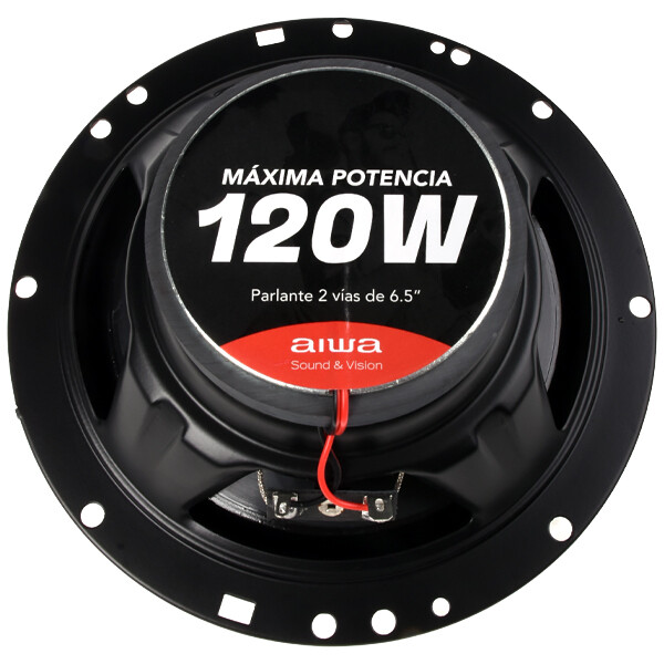 Kit altofalantes aiwa 6.5" 4 vias 120W