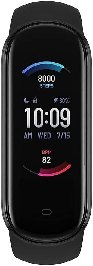 Relógio Smartwatch Amazfit Band 5 Smartband com Alexa e Oximetro (Midnight Black)