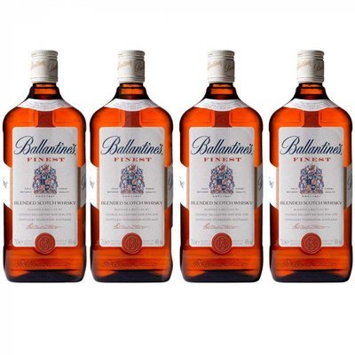 Whisky Ballantines 4x1L