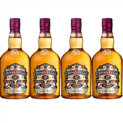 Whisky 12 Anos Chivas Regal 4X1L