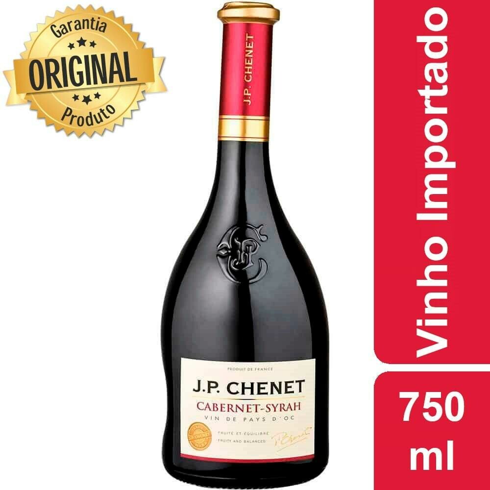 Vinho Tinto Francês Syrah J.P Chenet 750ml