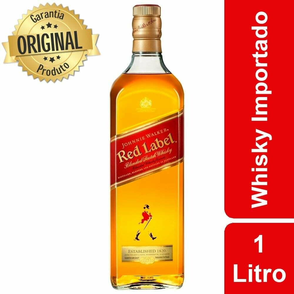 Whisky Johnnie Walker Red Label 1000ml