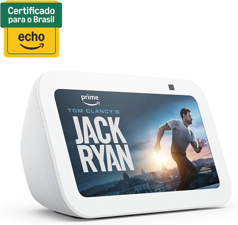 Alexa Echo Show 5  graves 2x mais potentes e som mais nítido