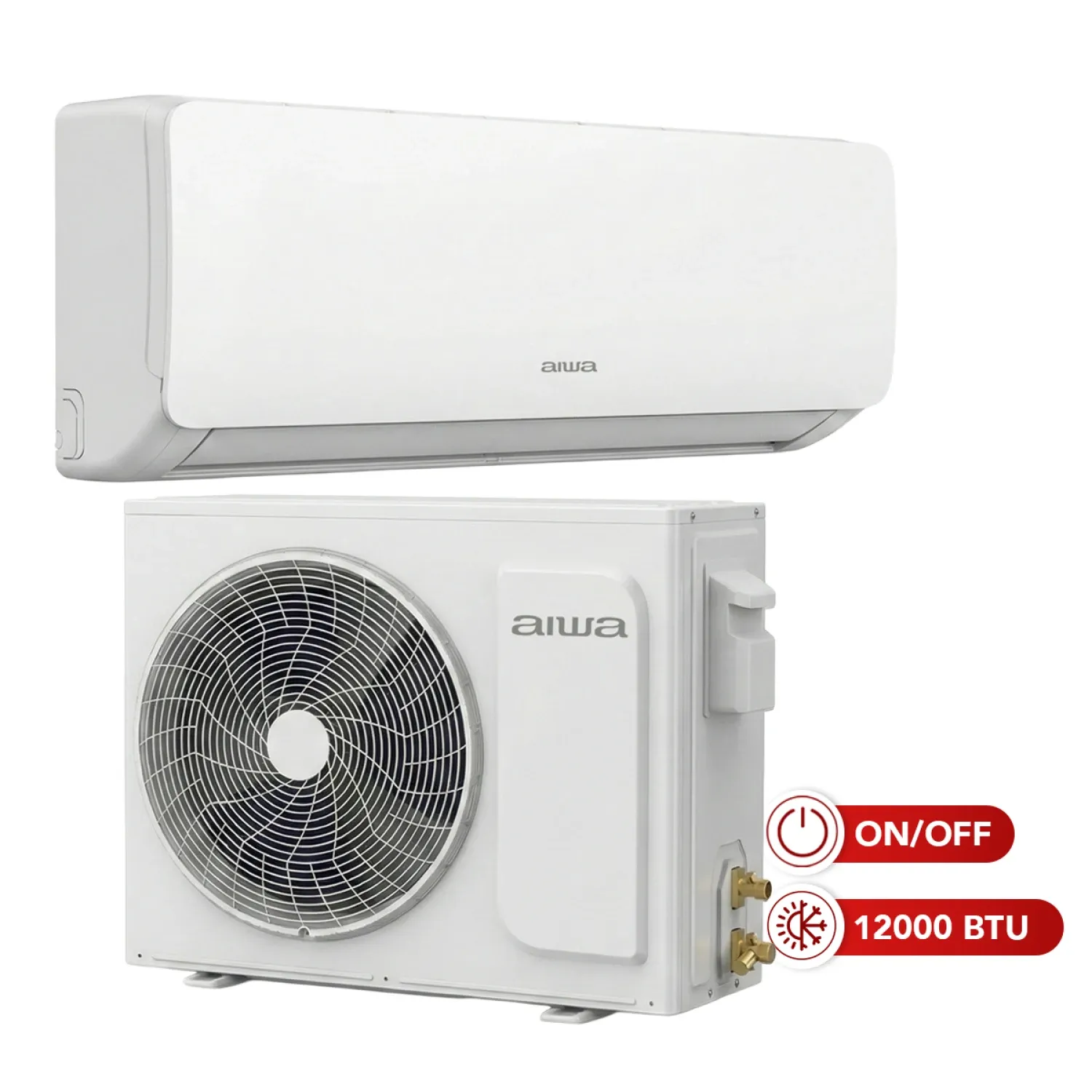 Ar condicionado Aiwa 12000 BTUs quente e frio 220/60HZ