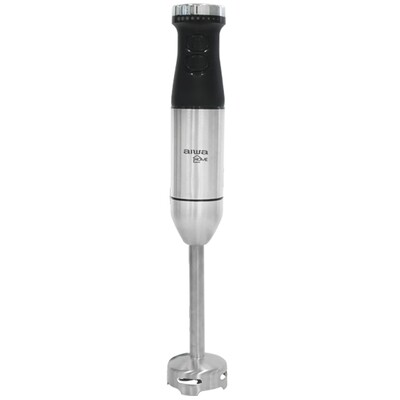 Mixer Aiwa AW-LD5010 800 watts + Batidor de Varilla + Procesador de Alimentos 220V ~ 50 / 60 Hz - Preto / Prata