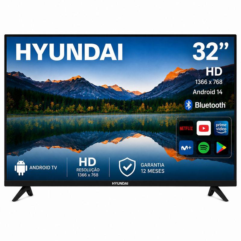 Tv Smart Hyundai 32"  Android 14