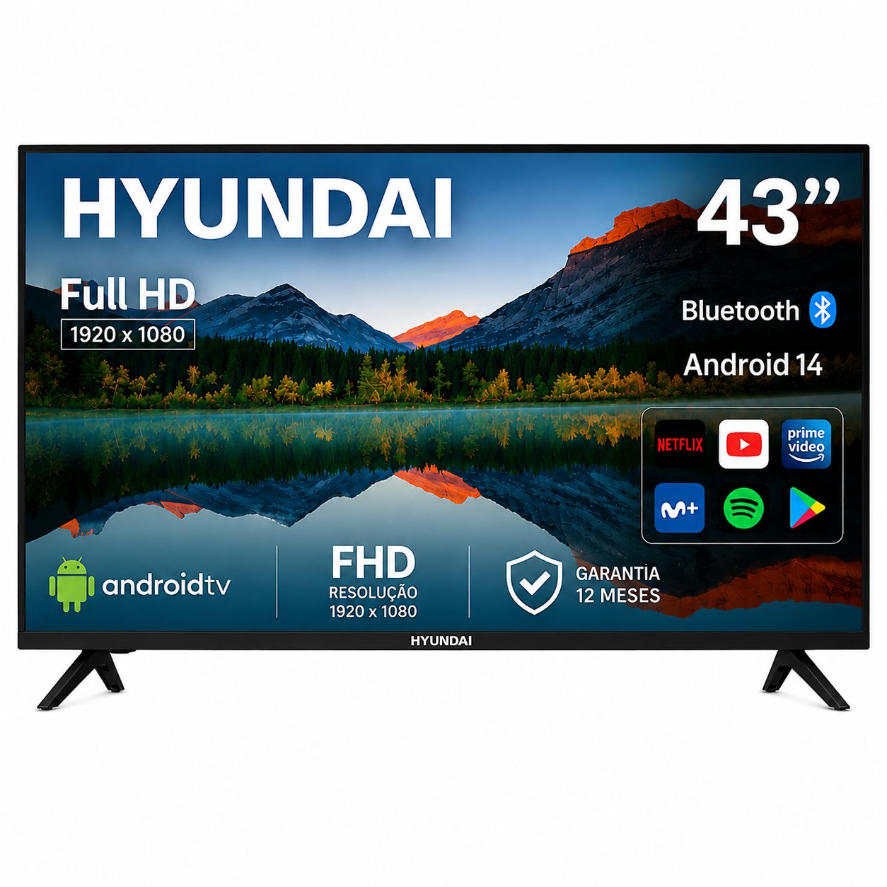 Tv Smart Hyundai 43" Android 14