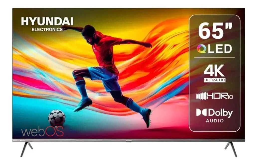 Smart Tv Hyundai 65" 4k QLED   Web Os Magic Remote