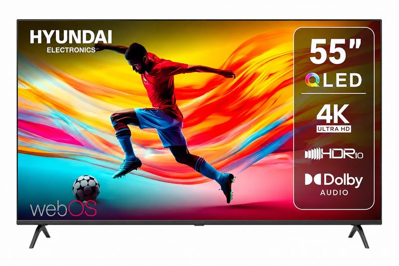 Smart Tv Hyundai 55" 4k QLED  Web Os Magic Remote