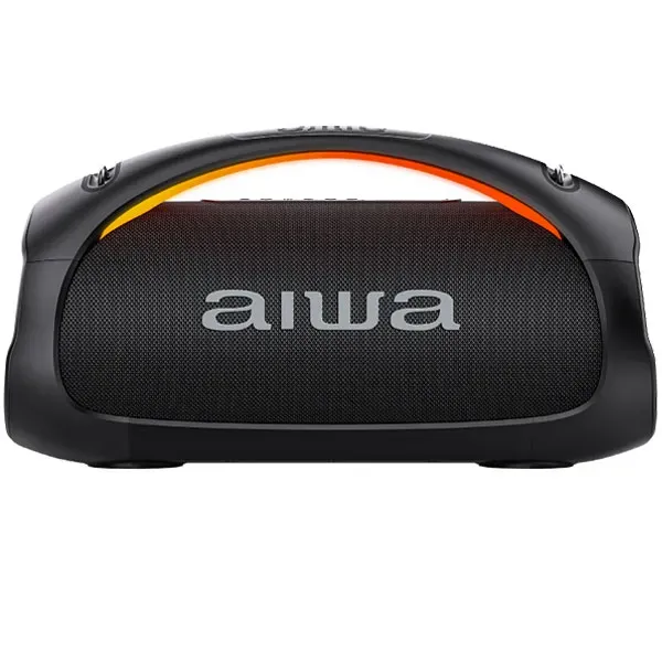 Aiwa Boombox AWS544BT 1.100 watts P.M.P.O com Bluetooth Auxiliar - Preto