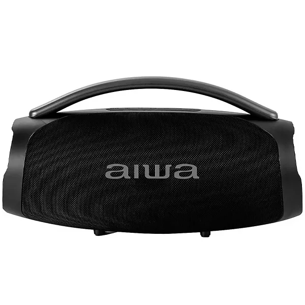 Aiwa Boombox AWAB403 700 watts P.M.P.O com Bluetooth Auxiliar - Preto