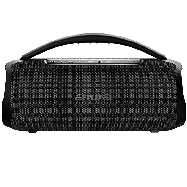 peaker Aiwa AW-Q680 30 watts RMS con Bluetooth Radio FM Auxiliar USB - Gris