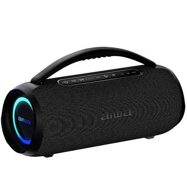 peaker Aiwa AW-Q680 30 watts RMS con Bluetooth Radio FM Auxiliar USB - Gris