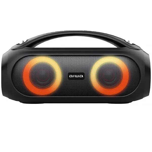 Aiwa AWS500BT 40 watts P.M.P.O com Bluetooth Rádio FM Auxiliar USB - Preto