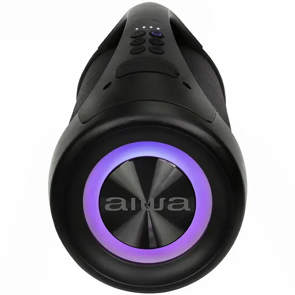 Speaker Aiwa AWS600BT 50 watts com Bluetooth USB Auxiliar e Rádio FM - Preto