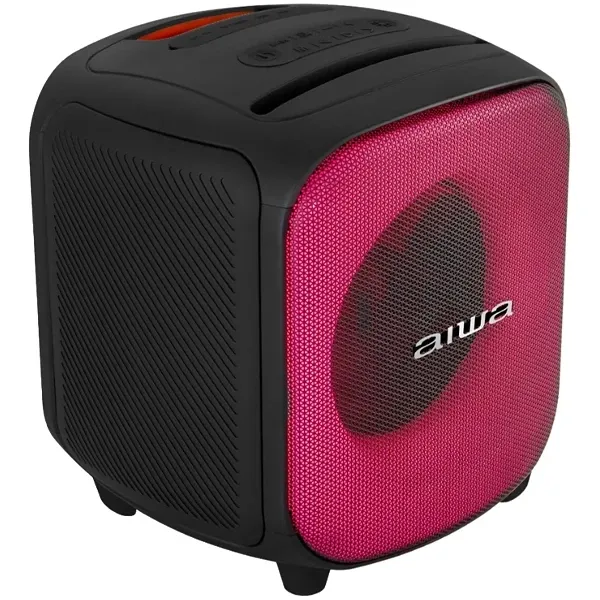 Caixa de Som Aiwa AWAB81 400 watts P.M.P.O com Bluetooth Auxiliar - Preto