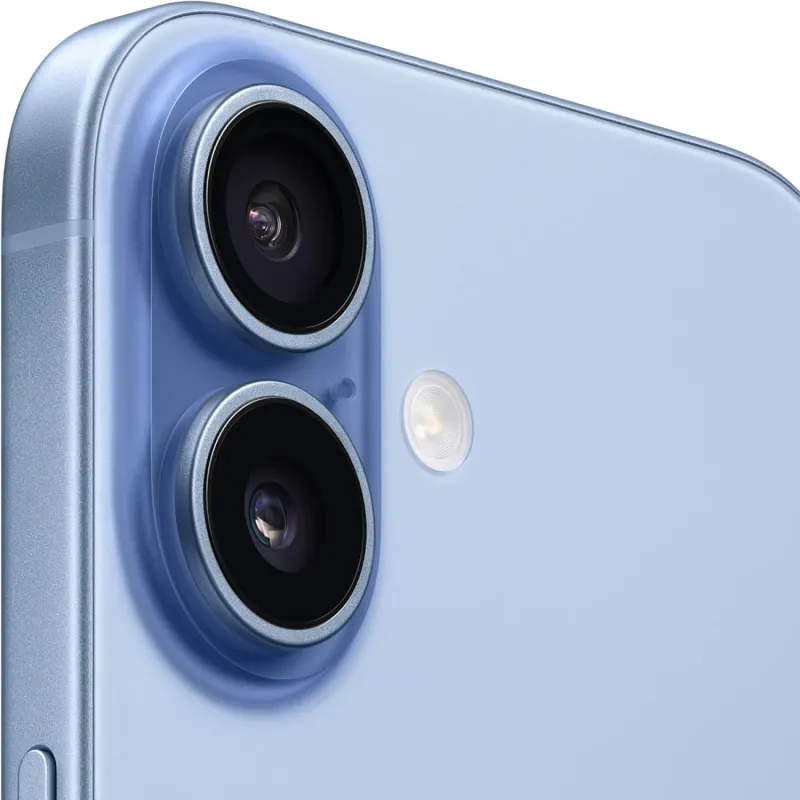 Celular Apple iPhone 17 256GB 8GB RAM de 6.3" 48+48MP 18MP - Mist Blue