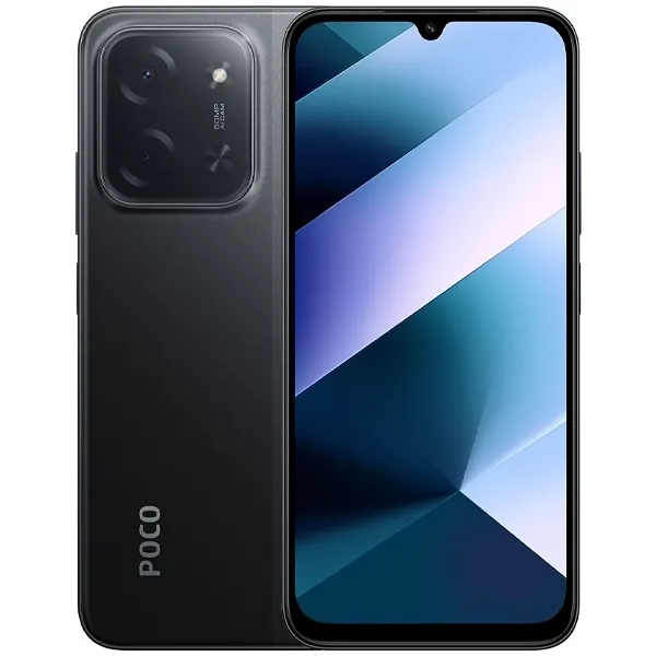 Celular Xiaomi POCO C85 NFC Dual SIM de 128B 6GB RAM de 6.9" 50MP 13MP - Preto (Global)