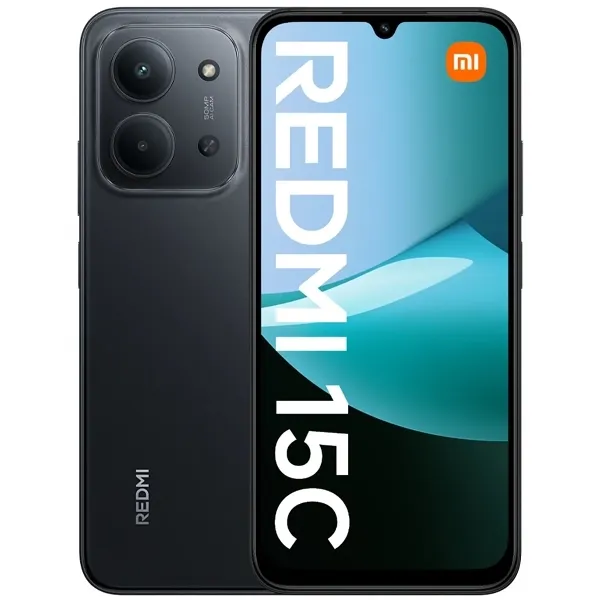 Celular Xiaomi Redmi 15C Dual SIM de 256GB 8GB RAM de 6.9" 50MP 8MP -Preto (Global)