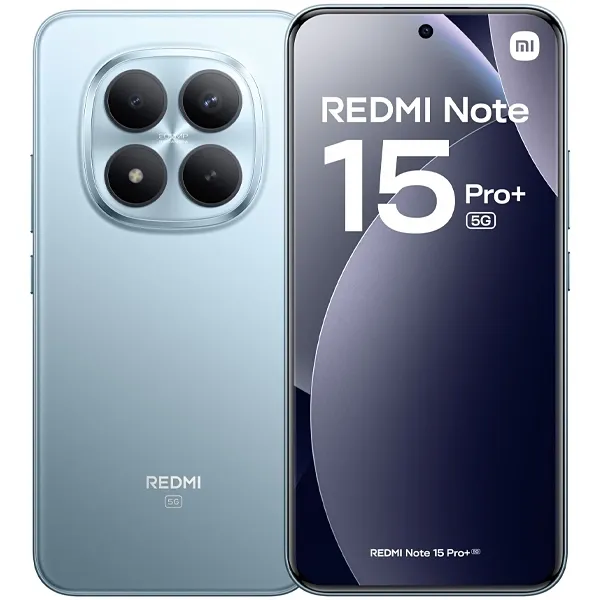 Celular Xiaomi Redmi Note 15 Pro+ 5G NFC Dual SIM 256GB 8GB RAM de 6.83" 200+8MP 32MP - Glacier Blue (Global)