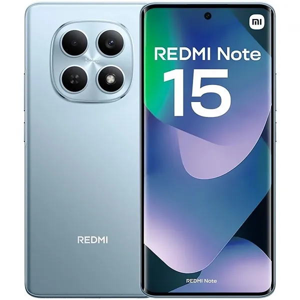 Celular Xiaomi Redmi Note 15 Dual SIM 128GB 6GB RAM de 6.77" 108MP 20MP - Azul (Global)