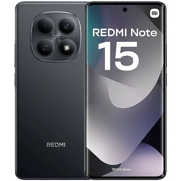 Celular Xiaomi Redmi Note 15 Dual SIM 256GB 8GB RAM de 6.77" 108MP 20MP - Preto (Global)