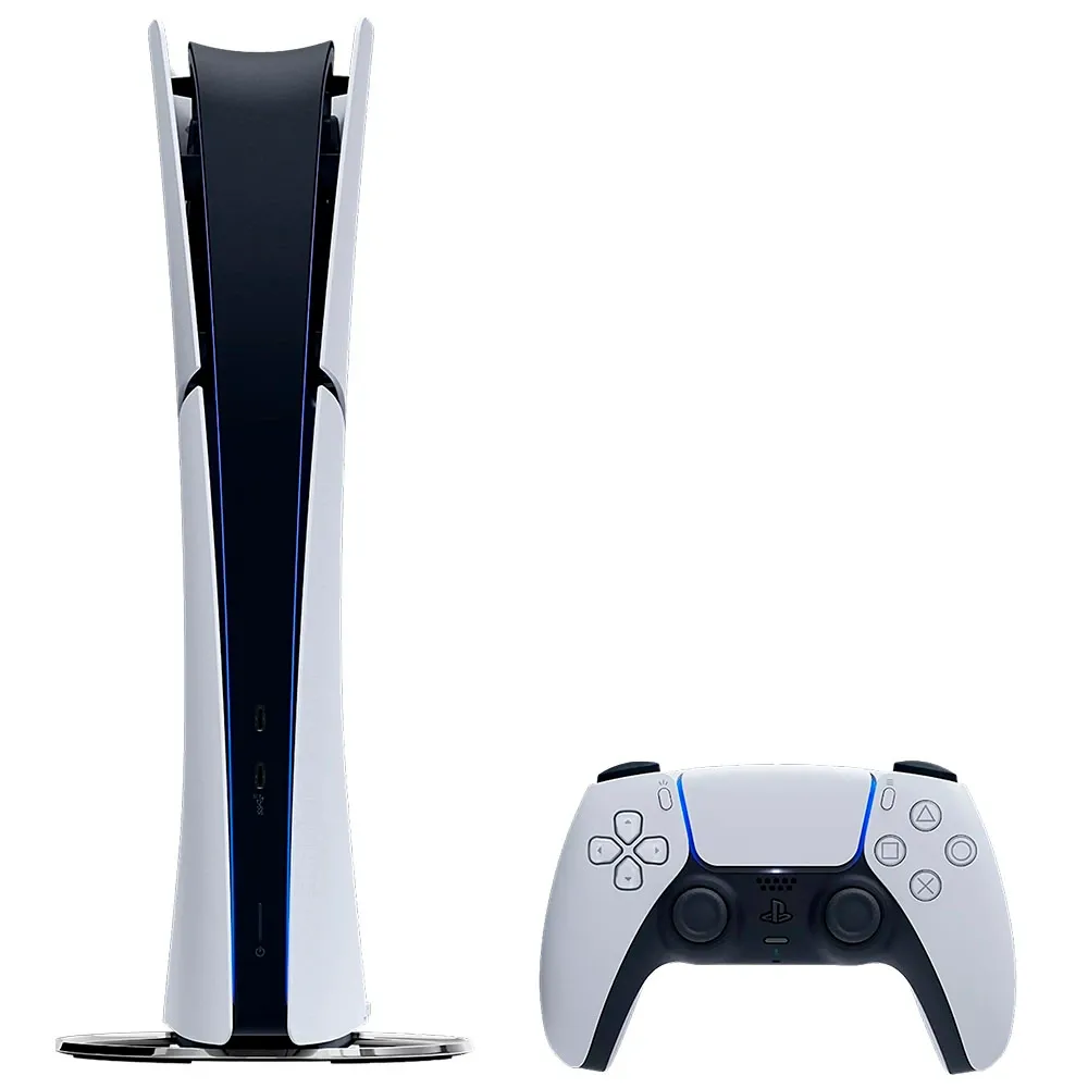 Console Sony Playstation 5 CFI-2115B Astro Bot + Gran Turismo 7 - 825GB - 4K - 1 Controle - Midia Digital - Bivolt - Branco