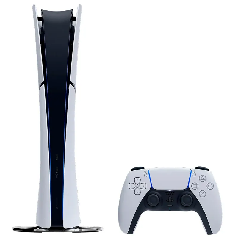 Console Sony Playstation 5 CFI-2115B Astro Bot + Gran Turismo 7 - 825GB - 4K - 1 Controle - Midia Digital - Bivolt - Branco