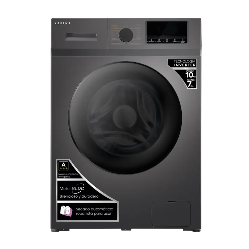 Máquina lava-seca roupas automatica  Aiwa 220V 50/60Hz inverter