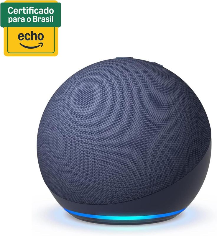 Speaker Amazon Echo Dot com Alexa – Azul (5ta Geração)