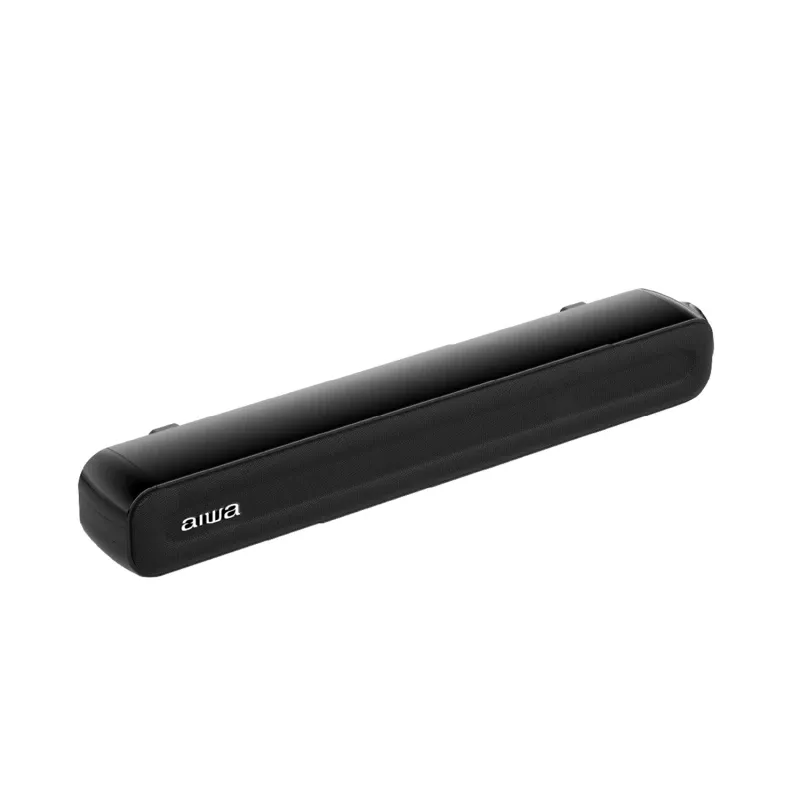 Soundbar Aiwa AWSBH15 2.0 de 300 watts PMPO com Bluetooth HDMI USB - Preto