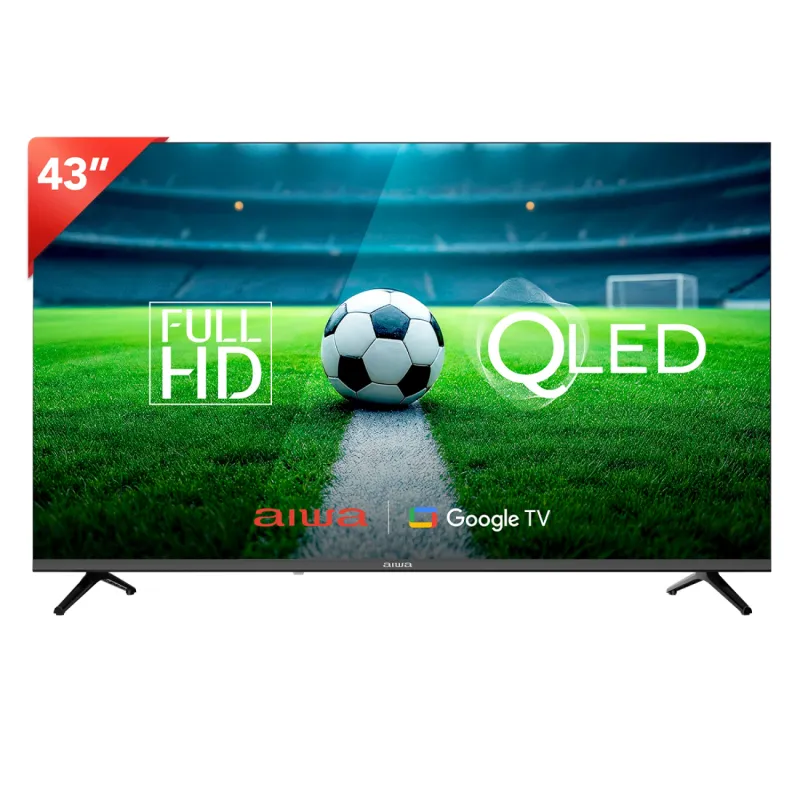 Smart TV 43" AIWA | Google TV | Full HD | QLED | AW43B4Q