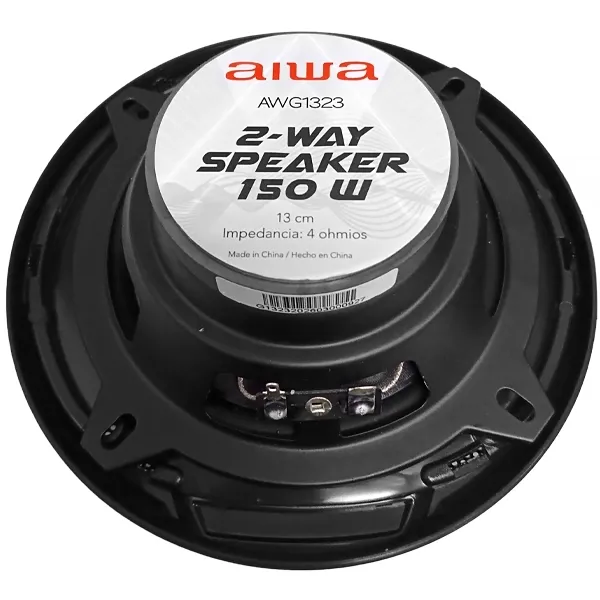 Alto-Falante de 5.25" Aiwa AWG1323 2 Vias 150 watts - Preto
