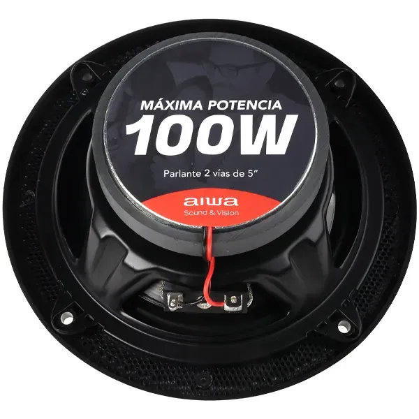 Alto-Falante de 5" Aiwa AW-S1365P 2 Vias 100 watts - Preto