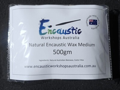 Natural Encaustic Wax Medium Cubes 500gms