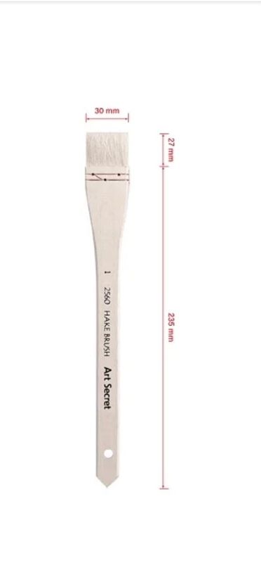 Hake Brush #1 (3cm)