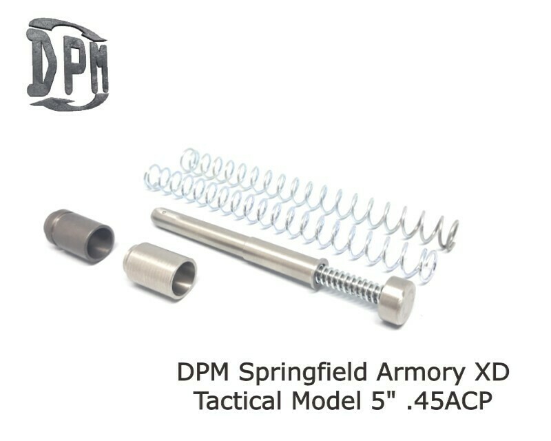MS-SPR/4 - SPRINGFIELD XD TACTICAL MODEL 5&quot; Inch BARREL .45ACP