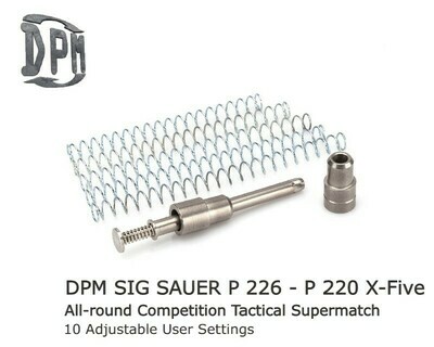 SIG SAUER P226/P220 X-FIVE Allround ClassicTactical Supermatch 5&#39;Inch Barrel 9mm - 40s&amp;w - 45ACP-10mm